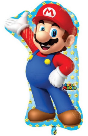 Folienballon Super Mario